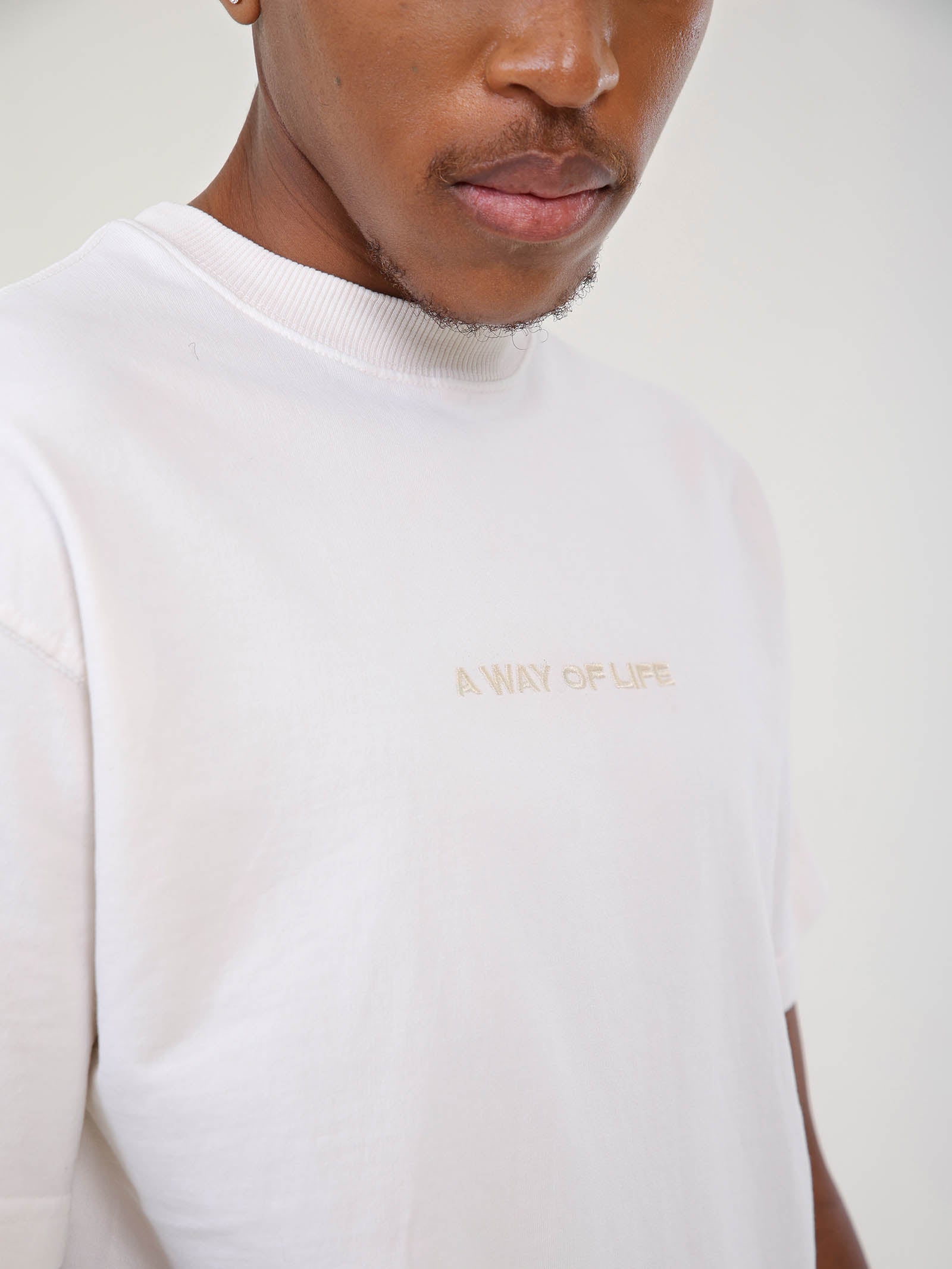 A WAY OF LIFE T-Shirt (Ivory) – Understated
